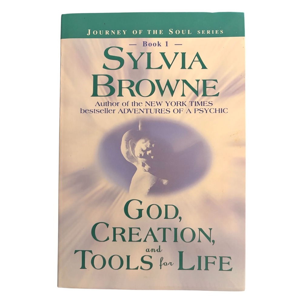 Sylvia Browne‎ God Creation and Tools for Life Book 1 New Age Spirituality Teal